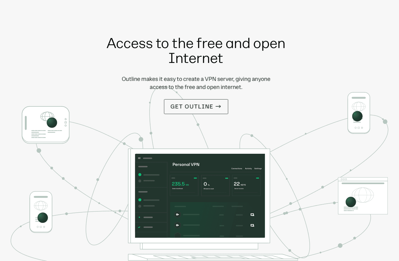 Outline ကို သုံး၍ VPN Server တစ်ခု တည်ဆောက်ခြင်း